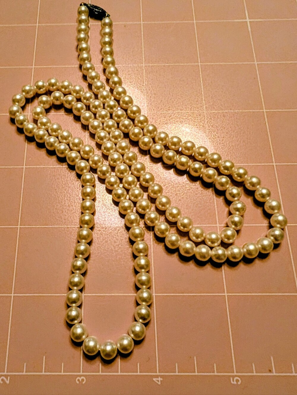Classic White Faux Pearl Strand Necklace - Timeless Women’s Jewelry